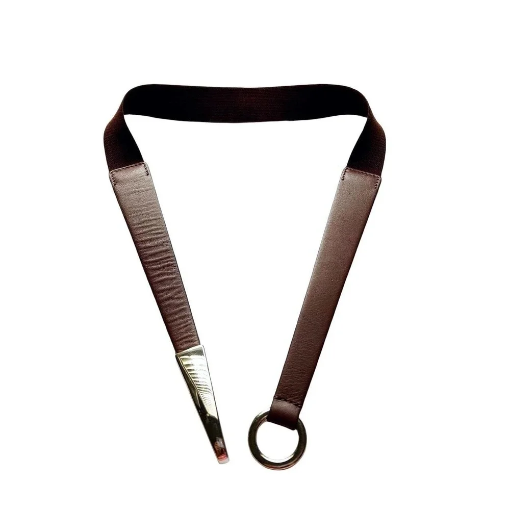 Brown And Gold Women's Belt